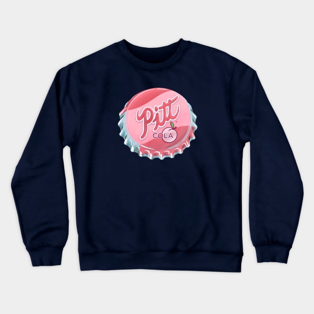 Pitt Bottle Cap (vers. 2) Crewneck Sweatshirt by MunkeeWear